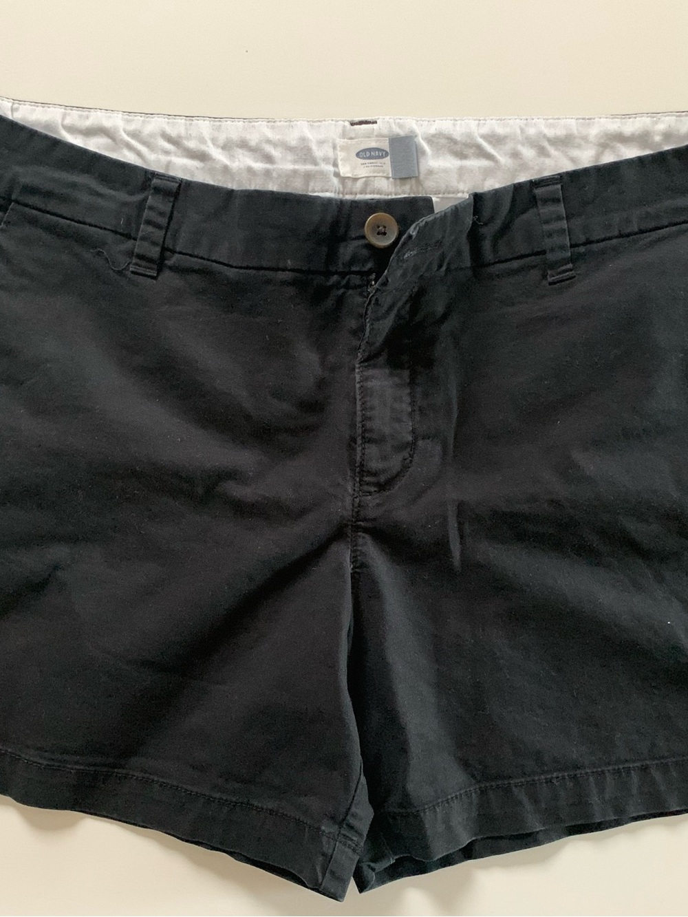 #59 Old Navy Black Cotton Shorts - Classic Fit
